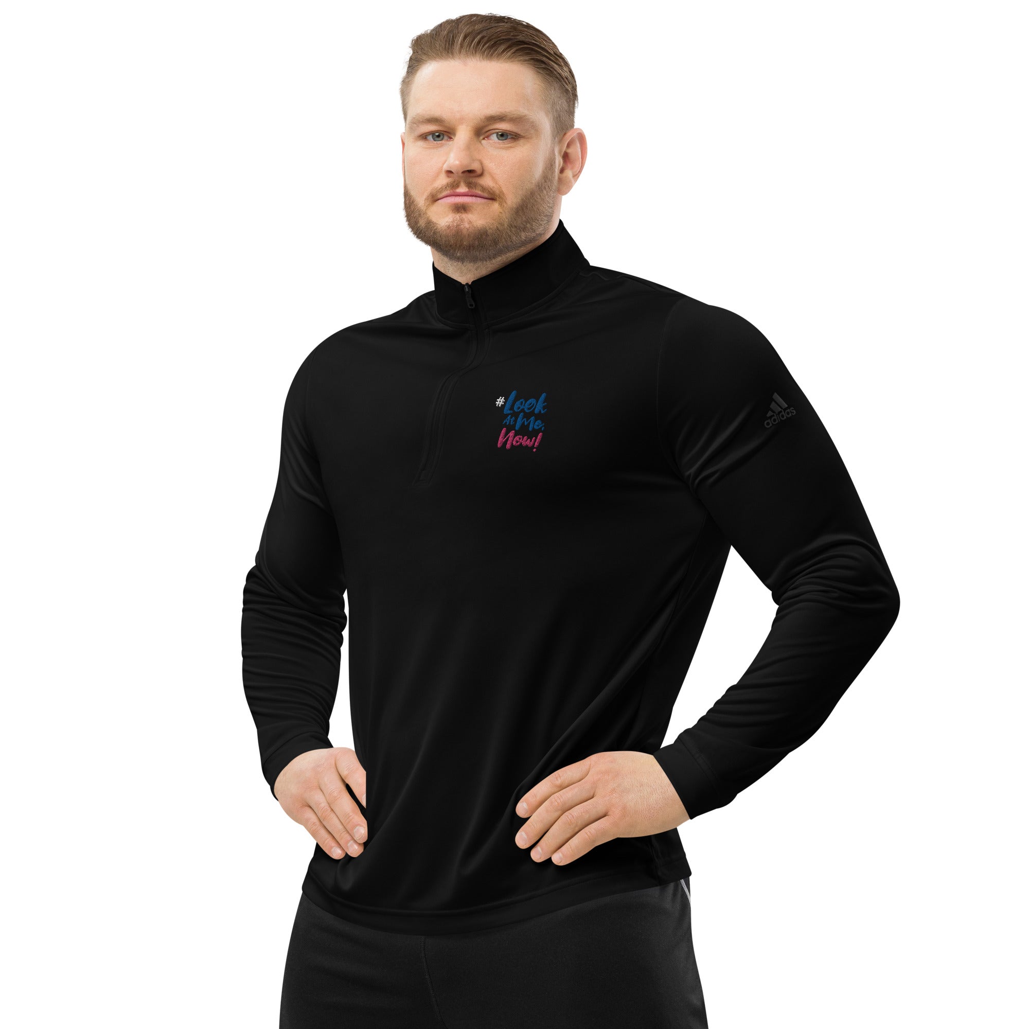 Look At Me NOW Challenge & Adidas Brand (Cobranded) Quarter Zip Pullover