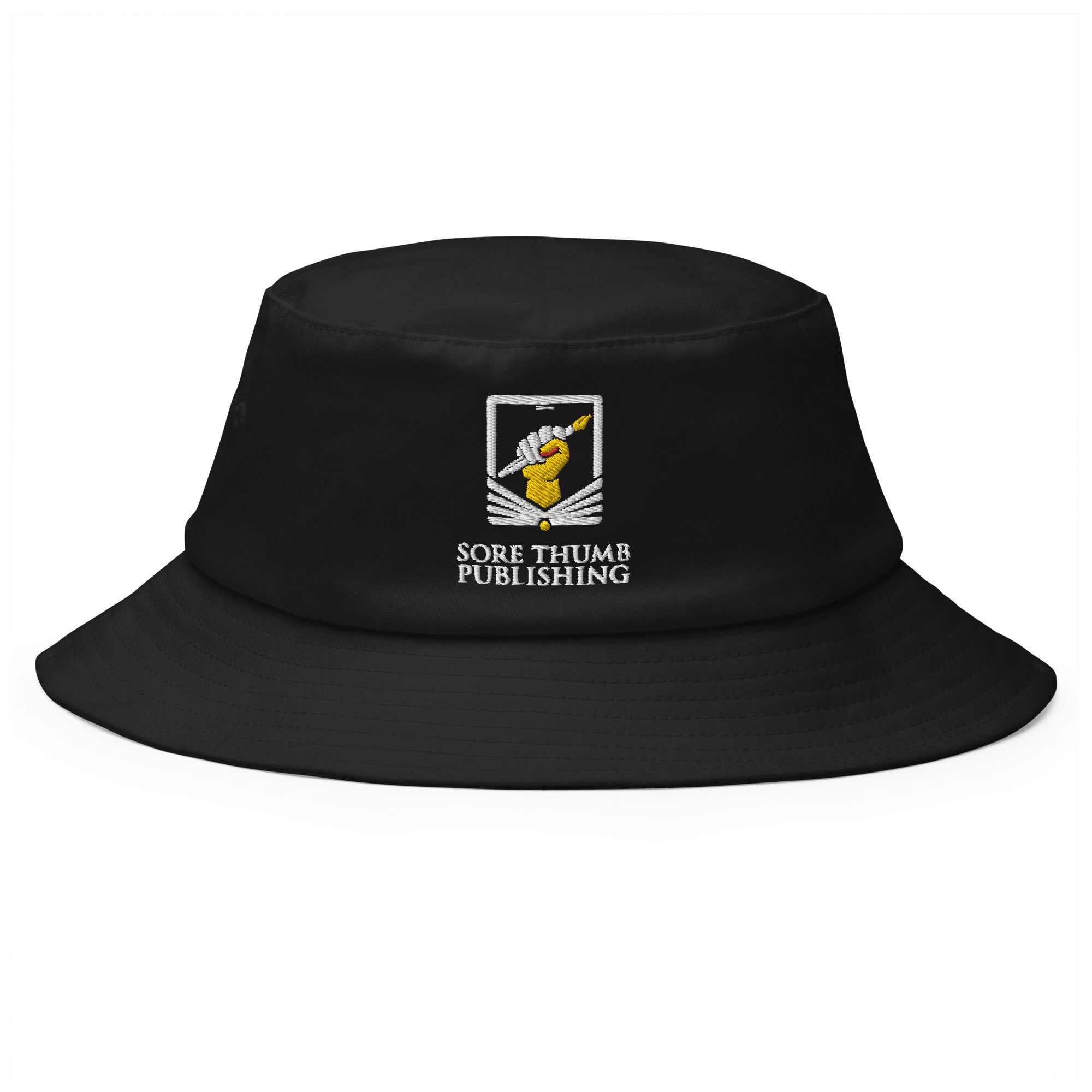 Sore Thumb Publishing Flat Embroidered Bucket Hat