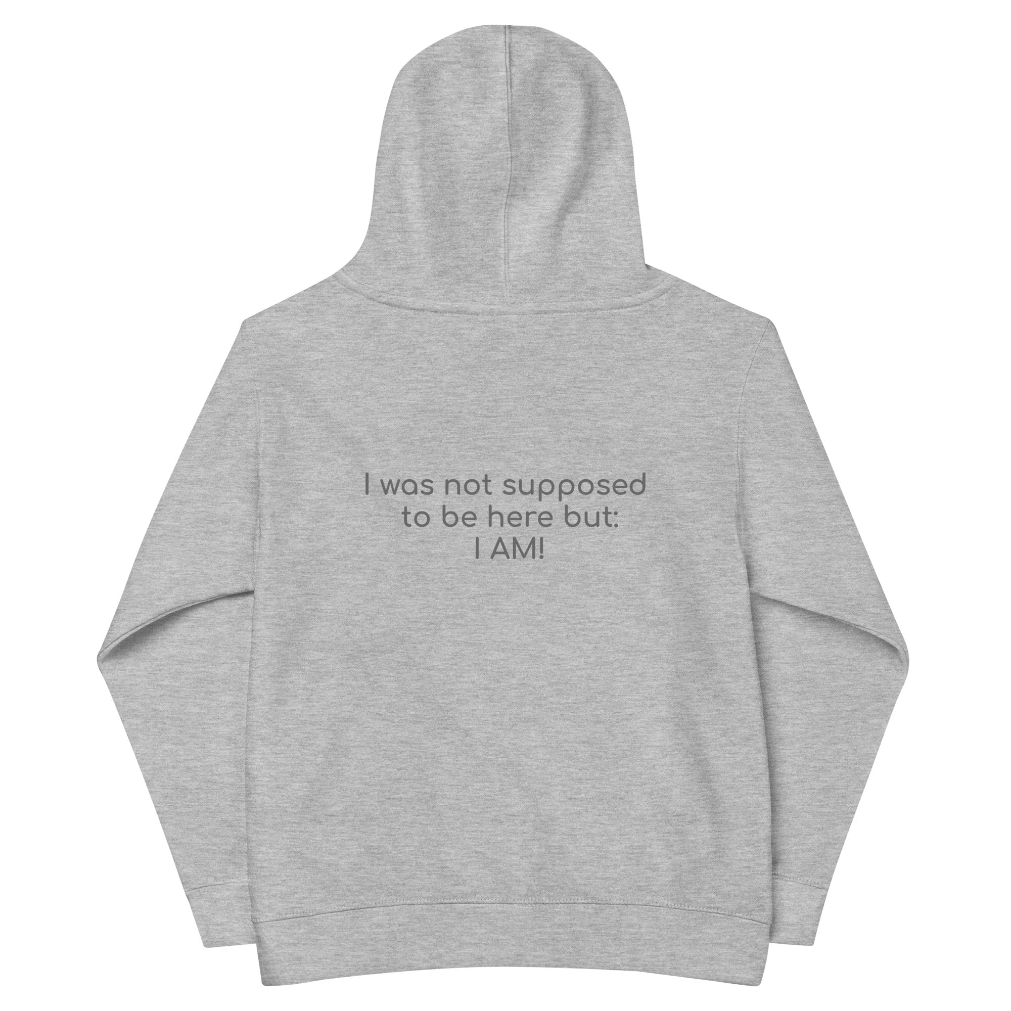 Look At Me NOW Challenge Flat Embroidered Kids Fleece Hoodie