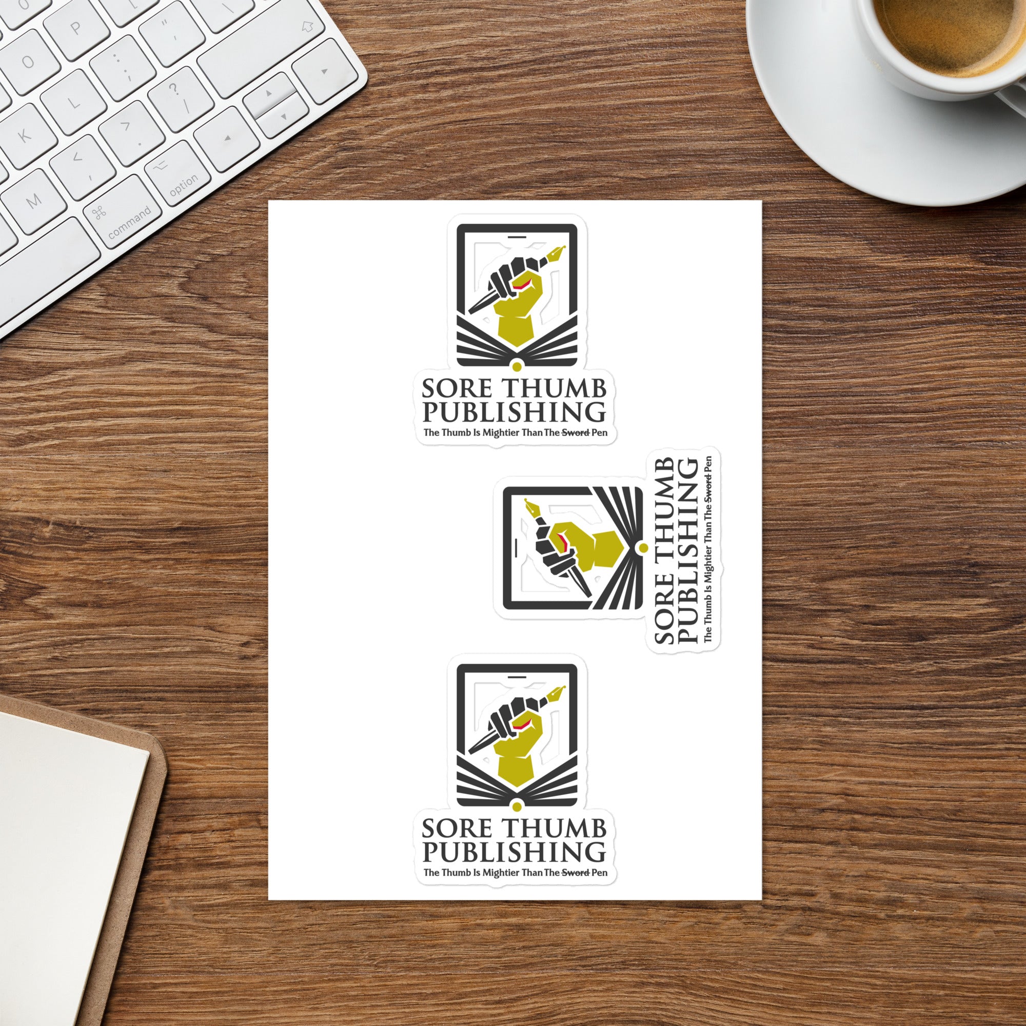 Sore Thumb Publishing Indoor and Outdoor Sticker Sheet 3 Pack