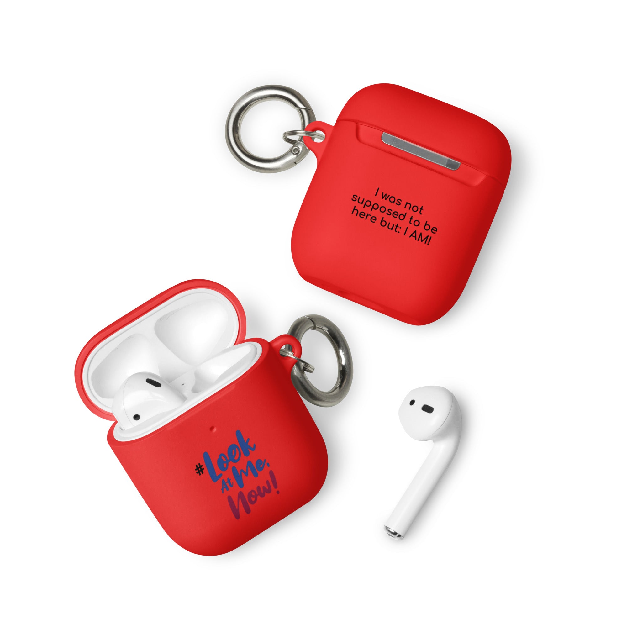 Look At Me NOW Challenge Rubber Case for AirPods®