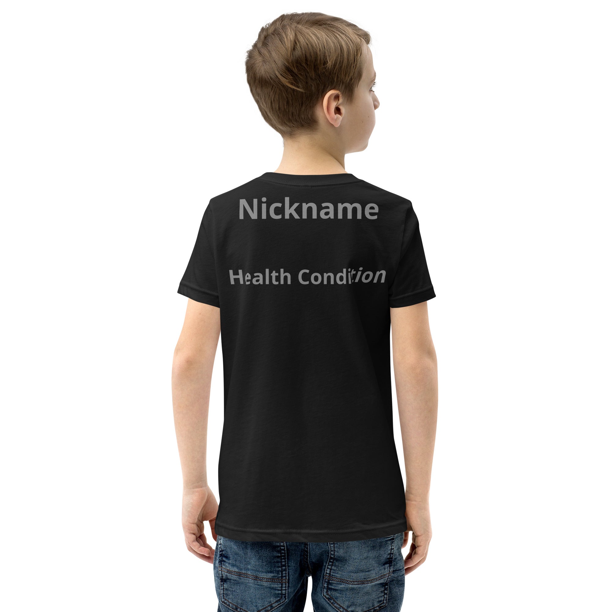 Look At Me NOW Challenge Youth Short Sleeve Tee 1 Health Condition