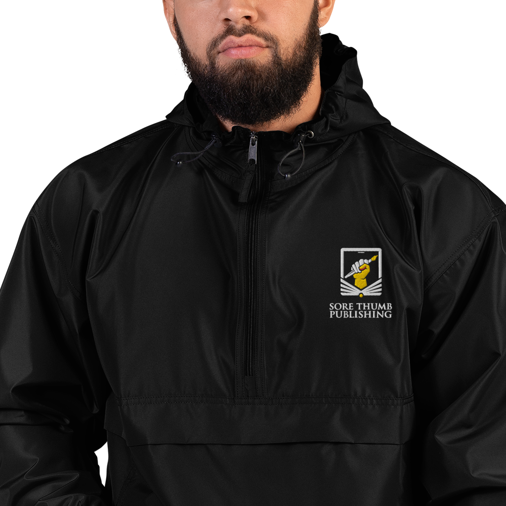 Sore Thumb Publishing and Champion Brand (Cobranded) Embroidered Packable Jacket