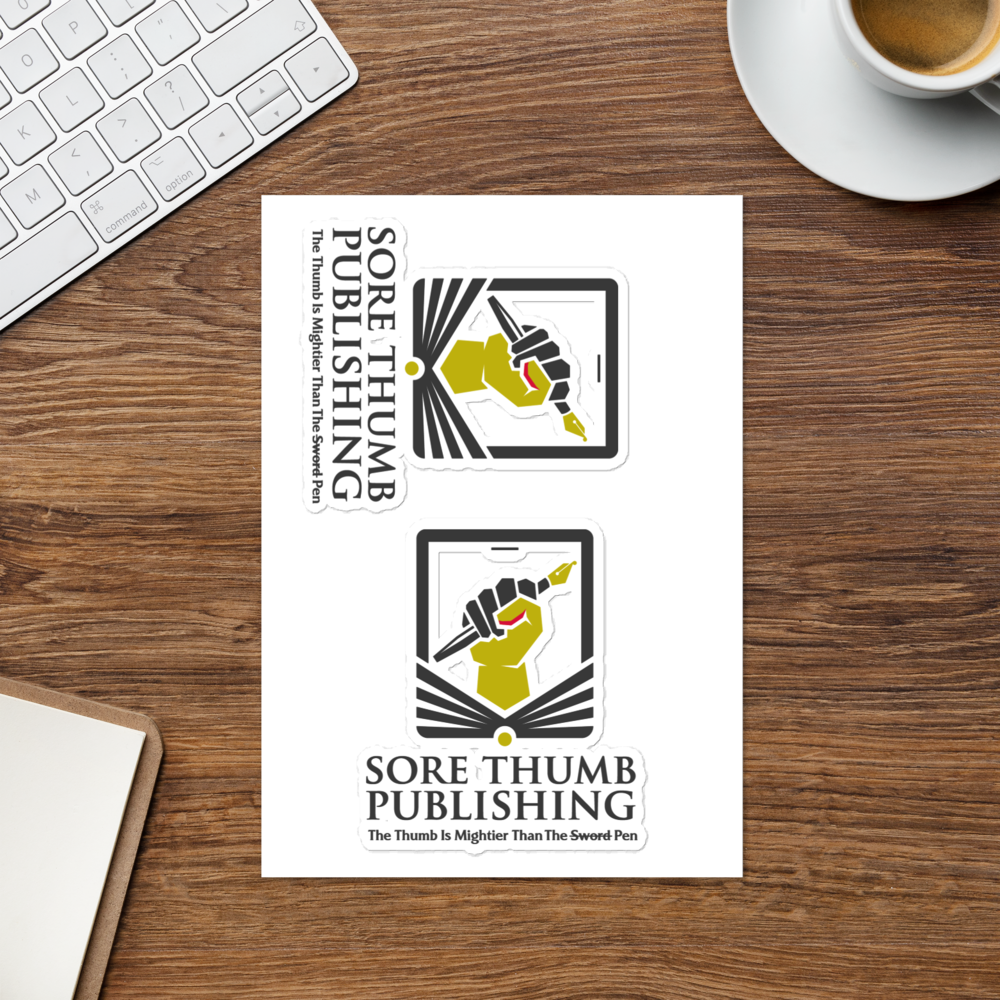 Sore Thumb Publishing Indoor and Outdoor Sticker Sheet 2 Pack