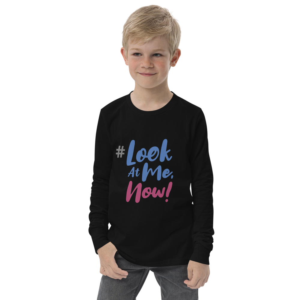 Look At Me NOW Challenge Youth Long Sleeve Tee 3 Health Conditions